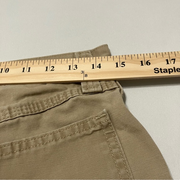 Wrangler Originals Sz 30 Carpenter Khaki Men’s Shorts - Skater/Grunge Y2K - Picture 8 of 9